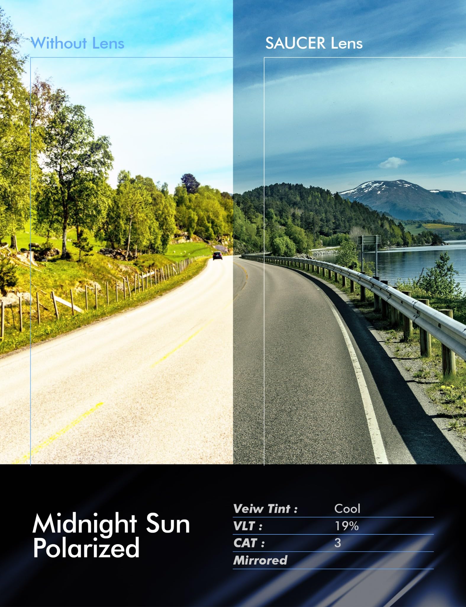 SAUCER Premium Replacement Lenses for Oakley Antix OO9077 Sunglasses - Image 4