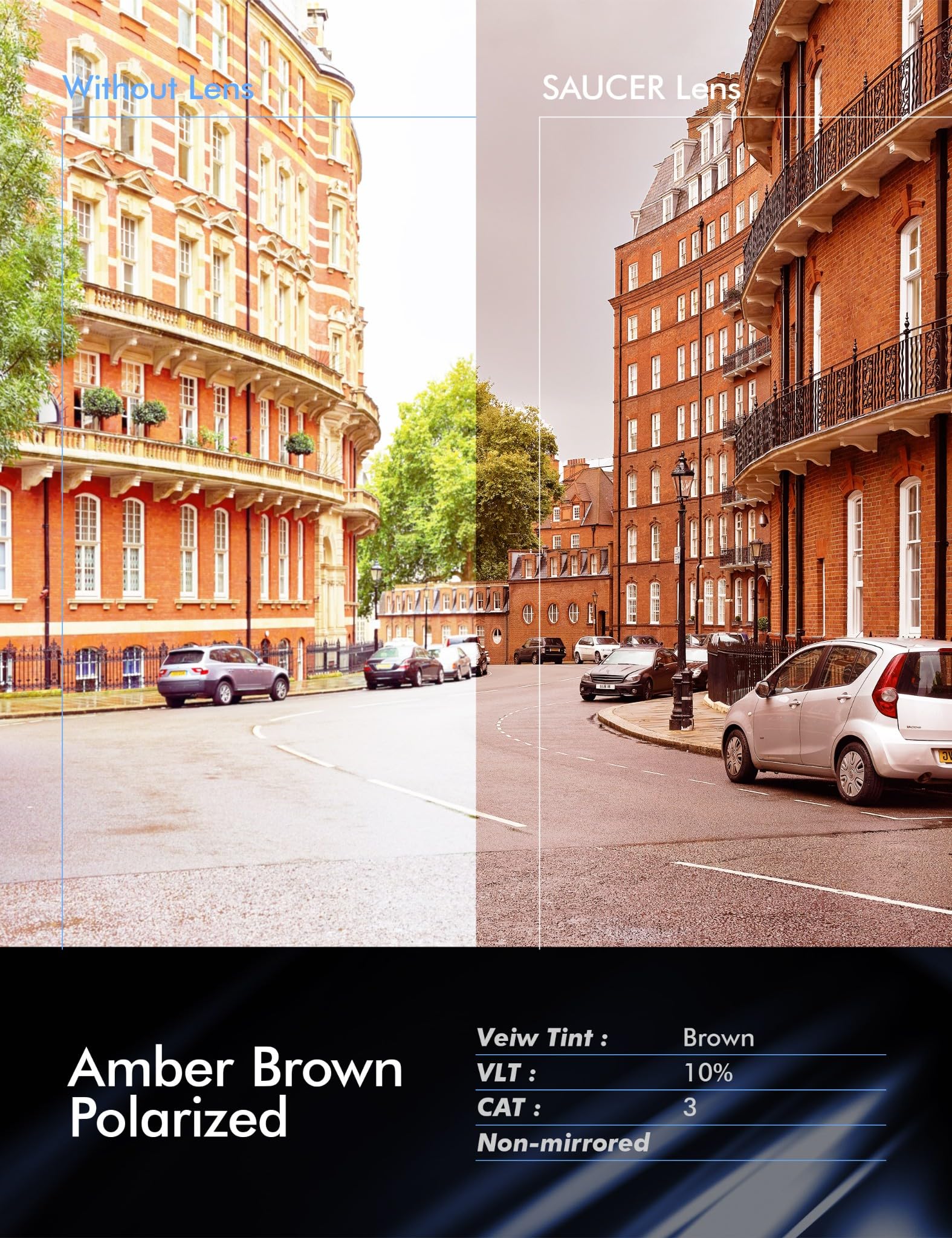 SAUCER Premium Replacement Lenses for Oakley Style Switch OO9194 | Style Switch Low Bridge Fit OO9216 Sunglasses - Image 4