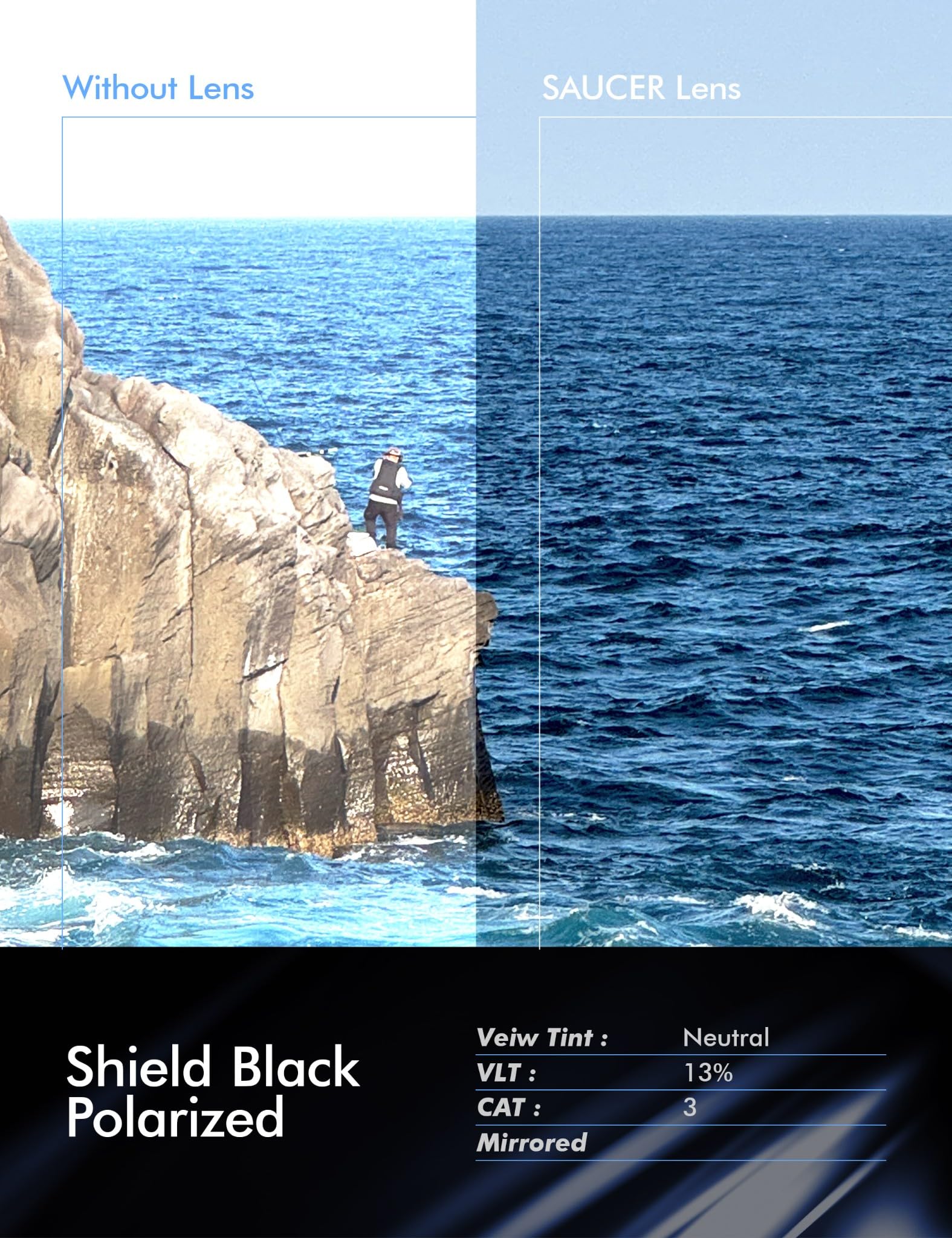 SAUCER Premium Replacement Lenses for Oakley Style Switch OO9194 | Style Switch Low Bridge Fit OO9216 Sunglasses - Image 4