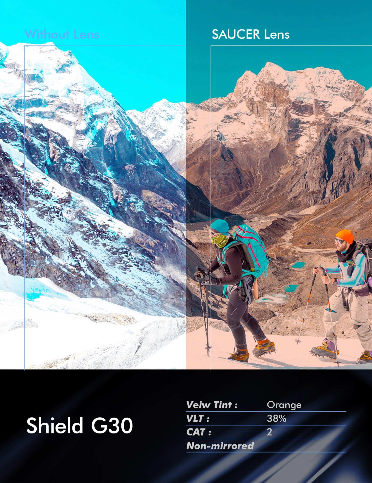 SAUCER Premium Replacement Lenses for Oakley Bottle Rocket OO9164-62mm Sunglasses - Image 4