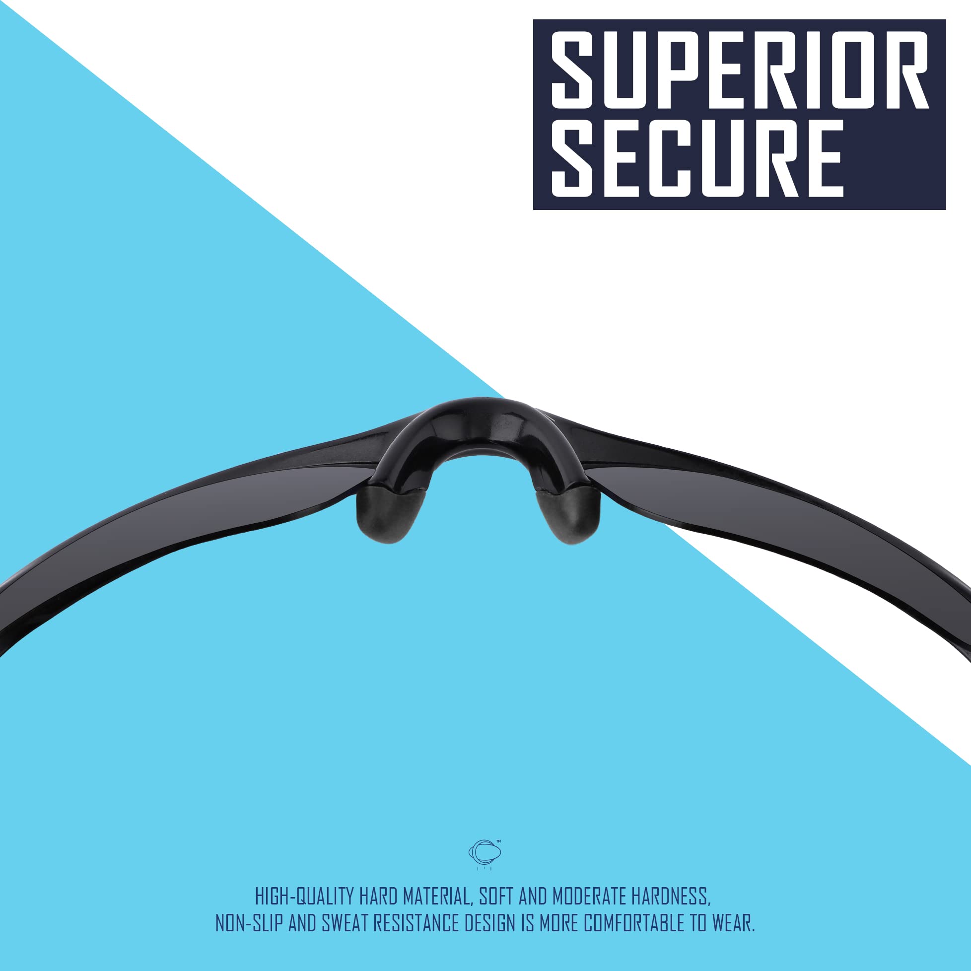 SAUCER Replacement Nose Pieces Pads & Earsocks Temple Sleeve Rubber Kit for Oakley Half Jacket | Half Jacket XLJ Sunglass - Image 4