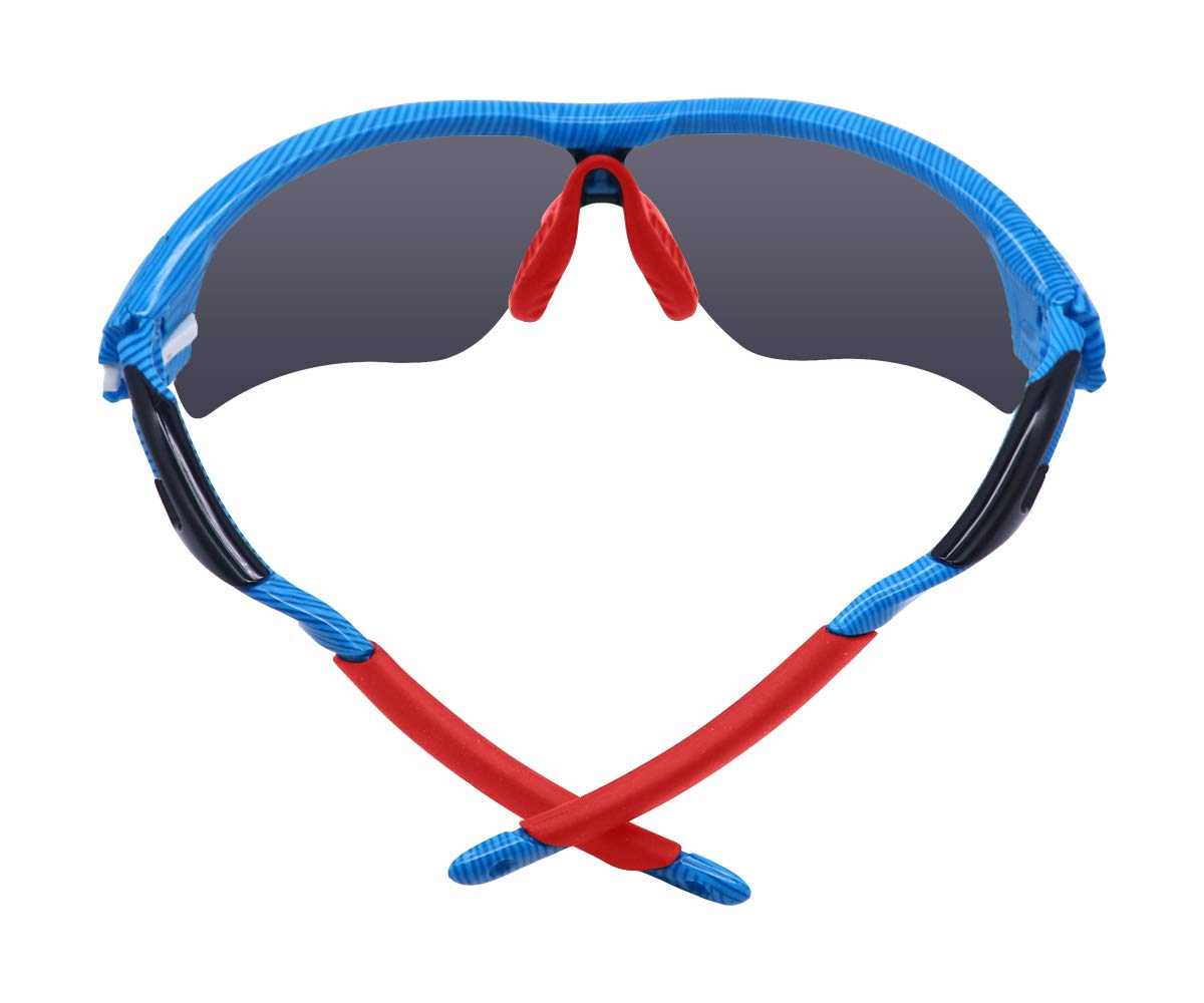 SAUCER Replacement Nose Pieces Pads & Earsocks Temple Sleeve Rubber Kit for Oakley RadarLock Path | Pitch|Edge | XL Sunglass - Image 3