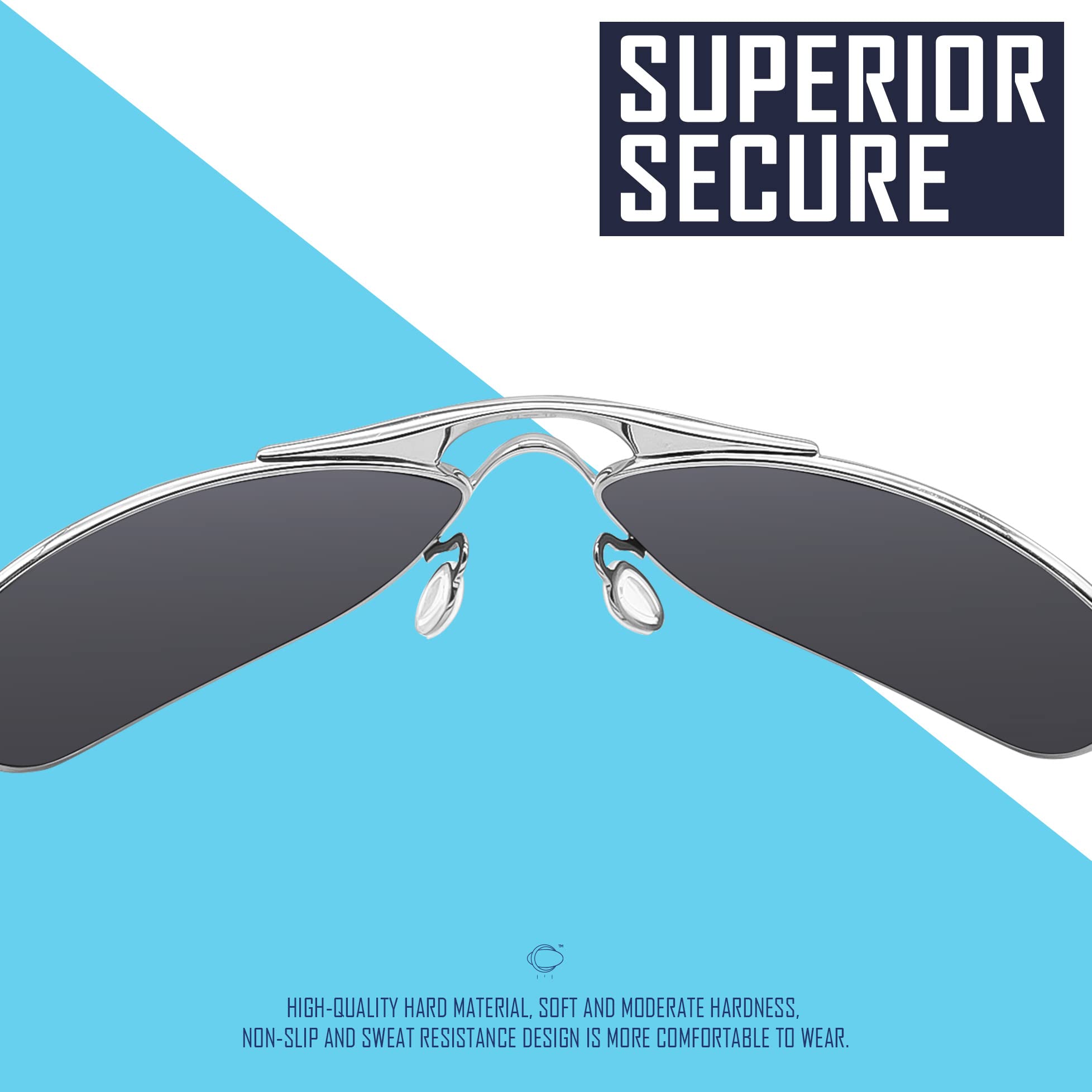 SAUCER Replacement Nose Pieces Pads & Earsocks Temple Sleeve Rubber Kit for Oakley Crosshair New 2012 OO4060 Sunglass - Image 4