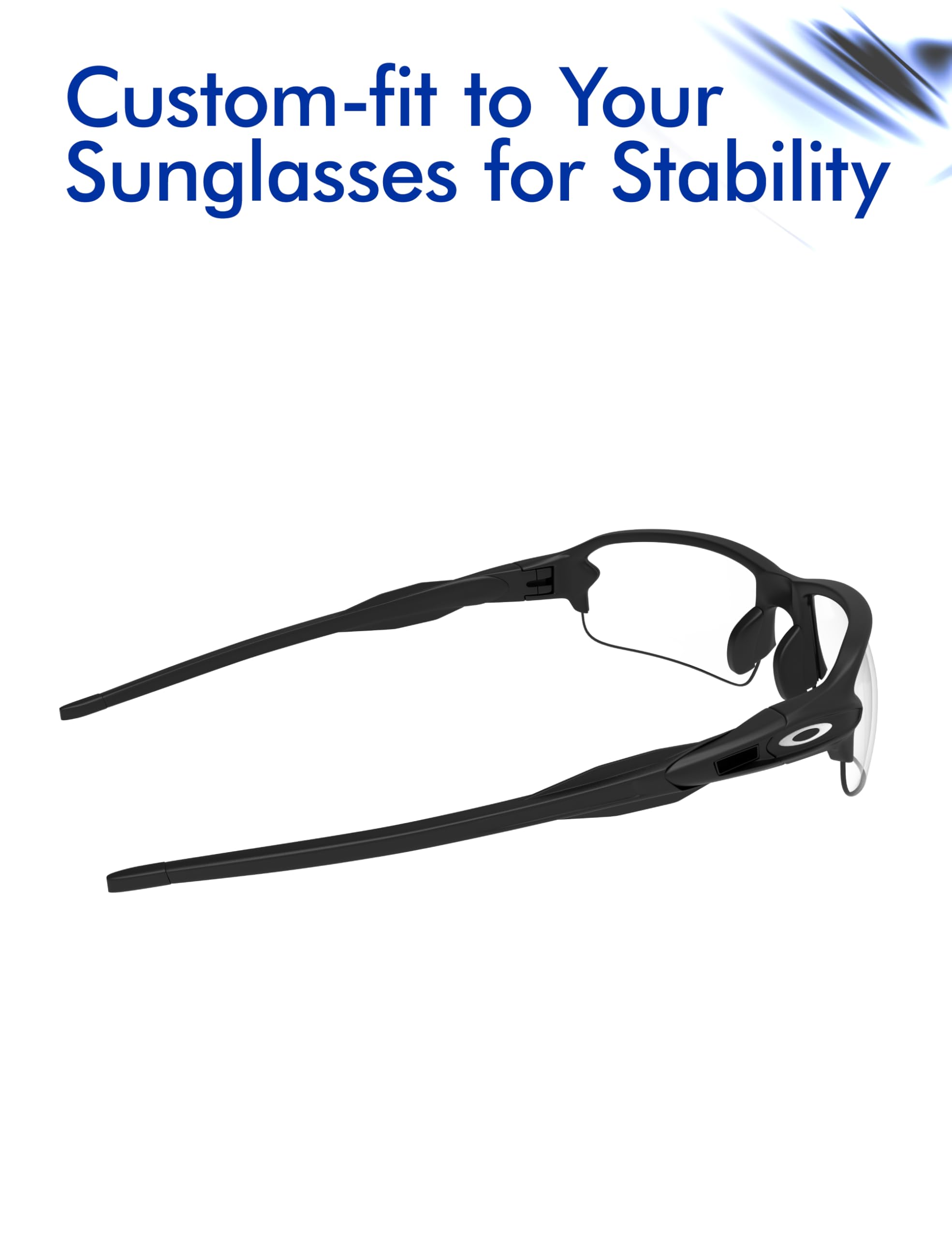 SAUCER Replacement Nose Pieces Pads & Earsocks Temple Sleeve Rubber Kit Compatible with Oakley Flak 2.0|Flak 2.0 XL Sunglass - Image 6